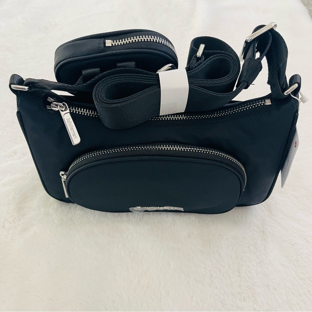 Lululemon Black Crossbody Bag with Nano Pouch - Picture 6 of 12